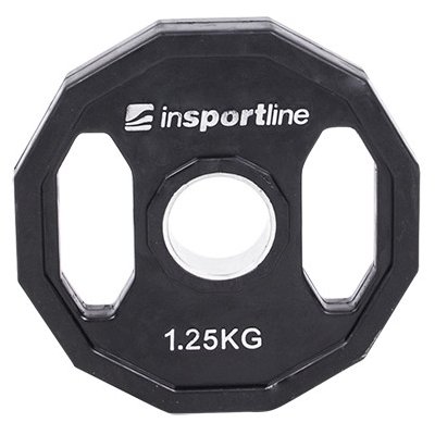 inSPORTline Ruberton Pogumovaný olympijský kotouč 1,25 kg,50 mm – Hledejceny.cz