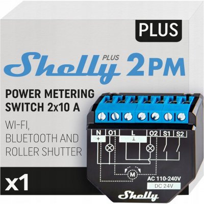 SHELLY Plus 2PM – Sleviste.cz