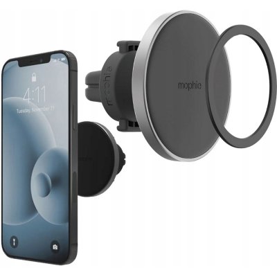 Mophie Snap držák kompatibilní s MagSafe (nenabíjí), Easy One - ruční ovládání, režimy na výšku a na šířku, obsahuje snap adaptér - černý ZG409907632 – Zboží Živě