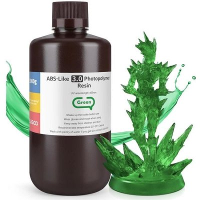 ELEGOO ABS-like Resin V3.0 1KG Green 50.103.0155 – Zboží Živě