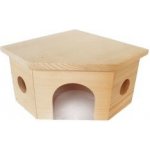 Truhlářství Zimný Domek pro křečka rohový ZV 112 17,5 x 11 x 17,5 cm – Hledejceny.cz