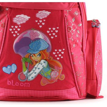 Winx Club s motivem víly Bloom tmavě růžová