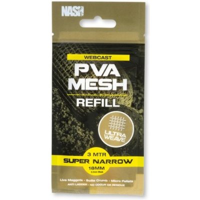 Kevin Nash PVA punčocha Webcast Ultra Weave Refill Super Narrow 3 m 18 mm – Hledejceny.cz
