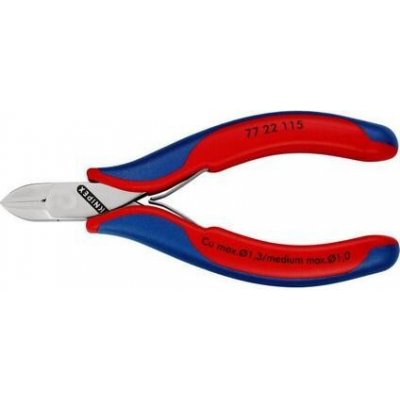 Knipex Kleště štípací boční pro elektroniku 77-22-115 - KN77-22-115 – Zboží Mobilmania