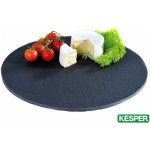 Kesper Servírovací tác podnos 35,5cm kulatý břidlice – Zboží Dáma