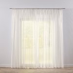 Záclona Voál nehořlavý Cecílie ecru s olůvkem š.300cm-zbytek 2,1m - řasící stuha 2,5cm VDLB/ECRU-300-nehořlavý – Zboží Mobilmania