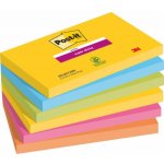 3M Post-it - silně lepicí bloček - 76 x 127 mm, 6 x 90 l., Carnival – Hledejceny.cz