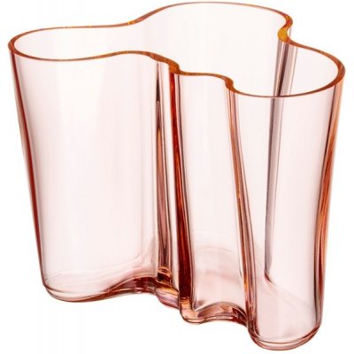 Váza Alvar Aalto 160mm, lososově růžová – Hledejceny.cz