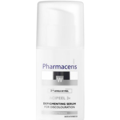 Pharmaceris Whitening Acipeel 3x zesvětlující korekční sérum proti pigmentovým skvrnám s vitamínem C Hypoallergenic 30 ml