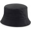 Klobouk Beechfield B686 Reversible Bucket Hat COT-53068681234 černá/šedá světlá