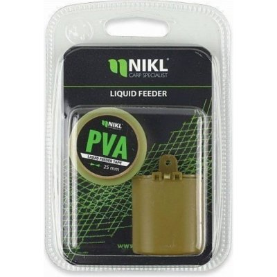 Karel Nikl Krmítko Liquid feeder 40g + PVA Liquid Tape 7m – Zbozi.Blesk.cz