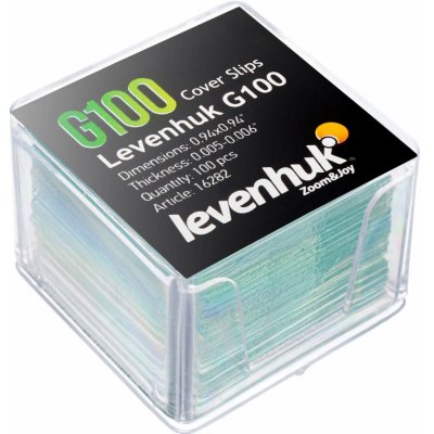Sada podložních skel LEVENHUK G100 100ks – Zboží Dáma