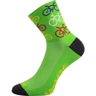 VoXX ponožky RALF X bike/zelená – Zboží Mobilmania