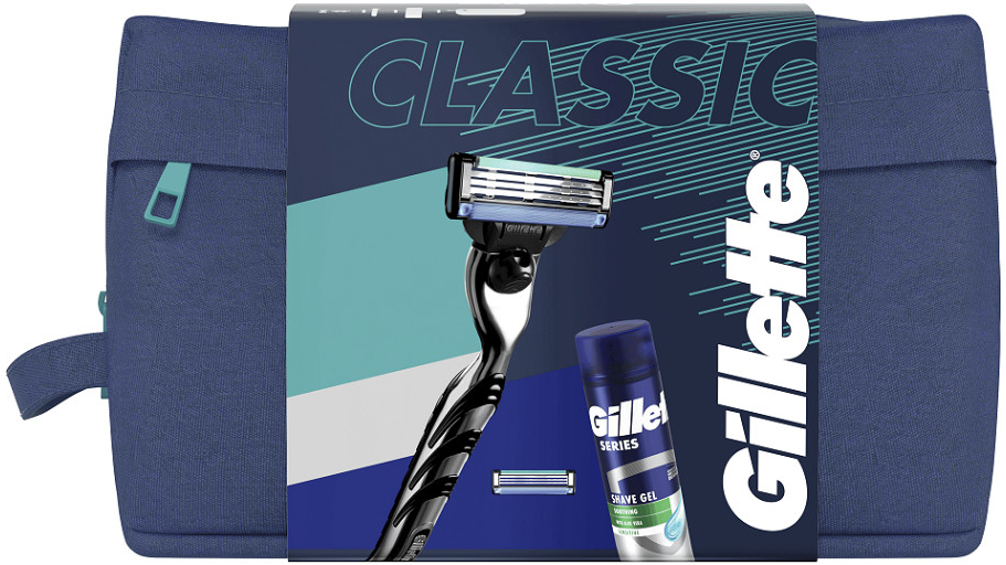 Gillette Mach 3 holicí strojek + Series gel 200 ml dárková sada