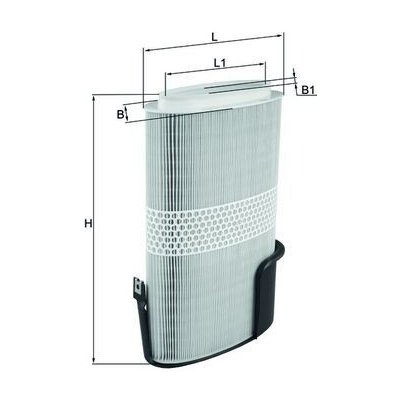 Vzduchový filtr MAHLE LX 1009/6 – Hledejceny.cz