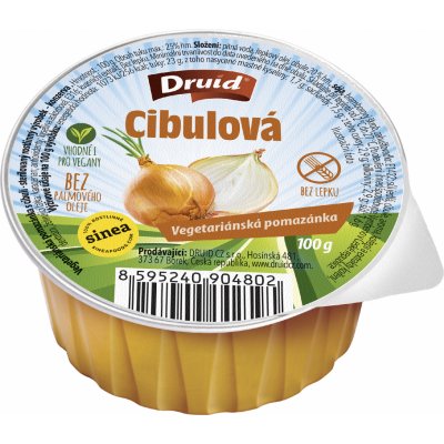 Druid Vegetariánská Pomazánka Cibulová 100 g – Zboží Dáma