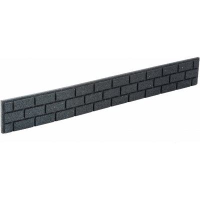 Multy home obrubník Bricks Stones 15 x 120 cm šedá 1 ks – Hledejceny.cz