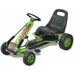 vidaXL 80153 Šlapací motokára s nastavitelným sedátkem zelená – Sleviste.cz
