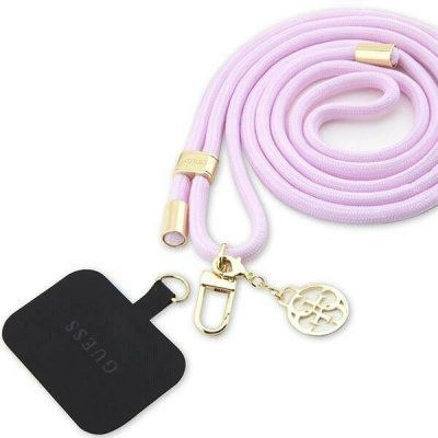Guess Řemínek na telefon Guess Universal CBDY Cord lila/lila – Zboží Živě