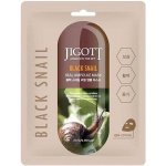 Jigott Black Snail Real Ampoule Mask Regenerační maska se šnečím slizem 27 ml – Zboží Dáma
