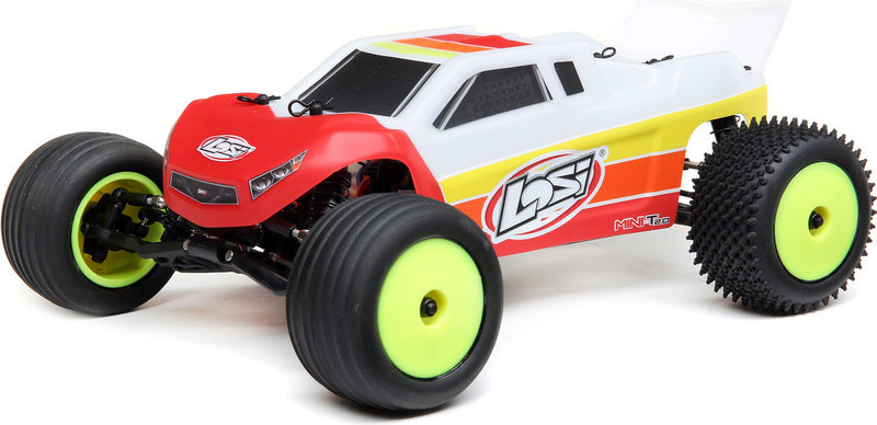 Losi Mini-T 2.0 Brushless RTR červená 1:18