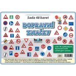 Dopravní značky - sada 48 karet – Zboží Mobilmania