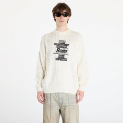 Wasted Paris Rain Cable Knit Sweater Off-White