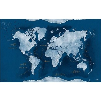 Mapa světa - podložka na stůl – Zboží Mobilmania