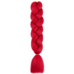 Kanekalon - barevné copánky - červené - A12 – Sleviste.cz