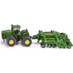 Siku Farmer 1856 Traktor John Deere 9630 s bránami Amazone Centaur – Hledejceny.cz