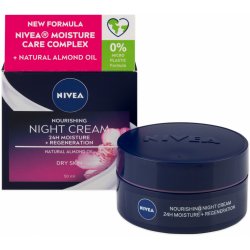 Nivea Visage Aqua Effect výživný regenerační noční krém 50 ml