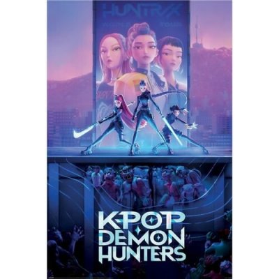 Pyramid International Plakát KPop Demon Hunters - Key Art – Zboží Dáma