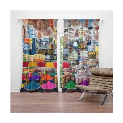 Sablio Závěs Barevné koření: 2ks 140x250cm – Hledejceny.cz