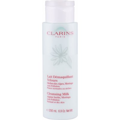 Clarins Cleansing Milk With Alpine Herbs čistící mléko pro normální a suchou pleť 200 ml – Hledejceny.cz