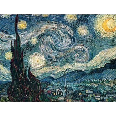 Ravensburger Gogh Hvězdná noc 162079 1500 dílků – Zboží Dáma