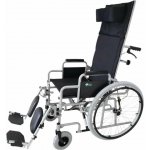 REHAFUND YJ-011JA, 45cm, černý, polohovatelný invalidní vozík – Sleviste.cz