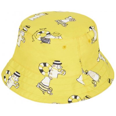 Mayoral chlapecký klobouček oboustranný s potiskem žlutá