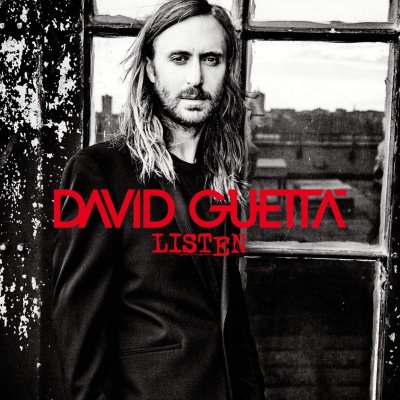 David Guetta - LISTEN - SILVER VINYL LP