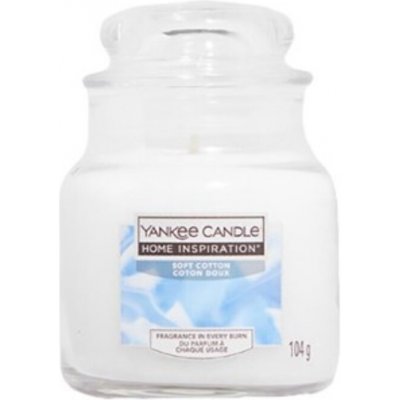 Yankee Candle Soft Cotton 538 g – Zboží Dáma