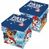 Box a koš na hračky Arditex Úložný box s víkem 2v1 Paw Patrol PW13989