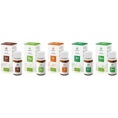 Sada přírodních esenciálních olejů Posílení imunity 5 x 10 ml – Hledejceny.cz