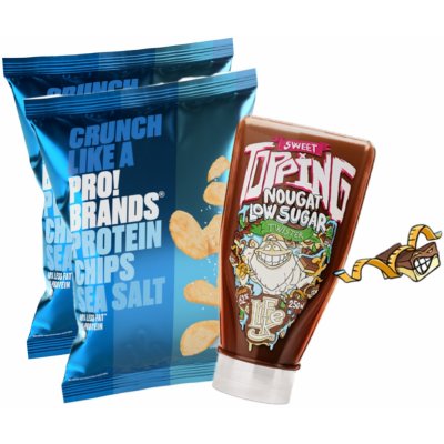 Life Like Sweet Topping Nougat Low Sugar Twister 250 g – Zboží Dáma