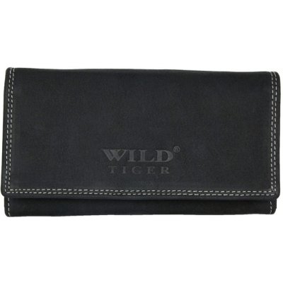 Wild Tiger peněženka černá – Zboží Mobilmania