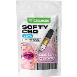 Czech CBD Softy CBD cartridge - Cotton Candy 0,5ml