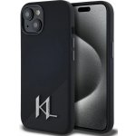 Karl Lagerfeld Silicone Shadow Metal Initial MagSafe pouzdro pro iPhone 15 černé (KLHMP15SSCMKMPCK) – Hledejceny.cz