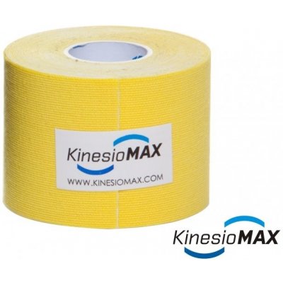 KinesioMAX Tape žlutá 5cm x 5m – Zbozi.Blesk.cz