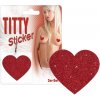 Doplněk dámského erotického prádla Titty Sticker Herz