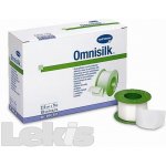 Omnisilk náplast bílé hedvábí 2,5 cm x 5 m 1 ks – Zboží Mobilmania