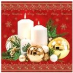 AHA papírové ubrousky vánoční 3V 20ks 33cm 42V – Zboží Dáma