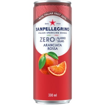Sanpellegrino Zero Aranciata Rossa Sanpellegrino 330 ml – Hledejceny.cz
